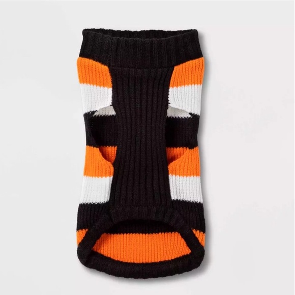 Hyde & Eek! Boutique! Halloween Striped Dog Sweater - Picture 3 of 7